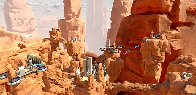 Перестрелка в мире будущего